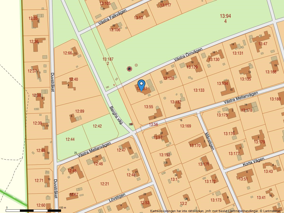  Västra Örnvägen 22/ Berghs Väg 28