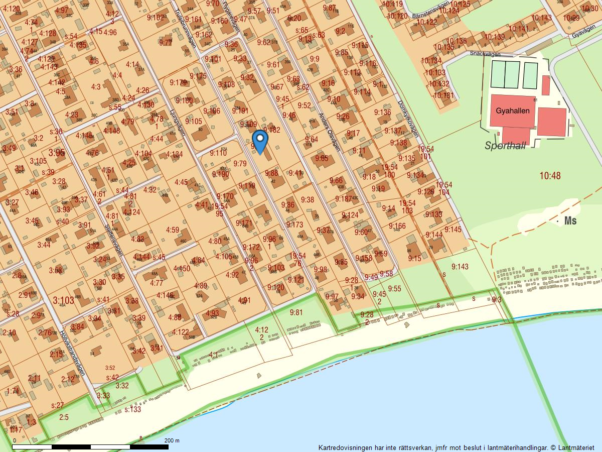 Fastighetskarta Trulsibrunnvägen 40